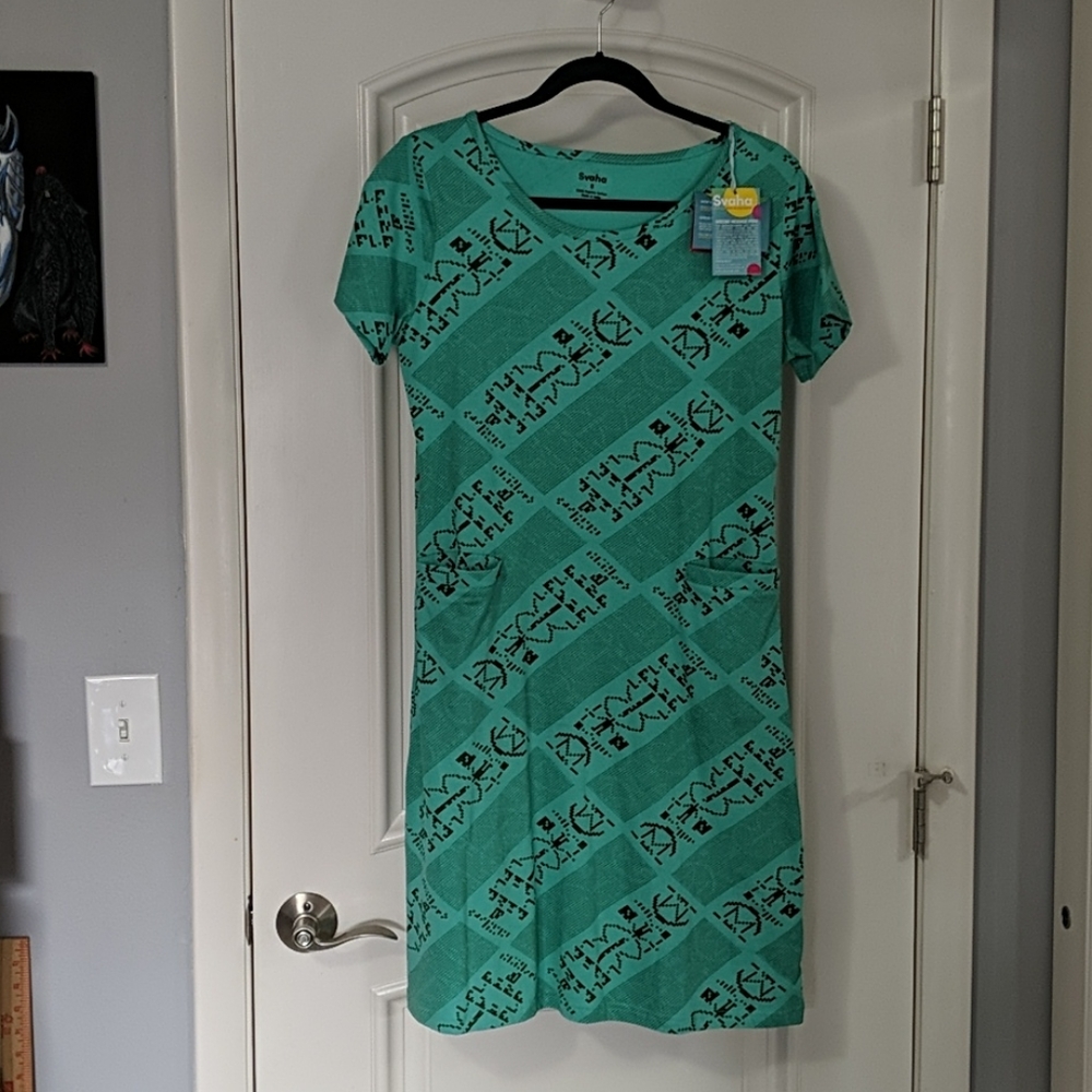 NWT Svaha Arecibo Message Dress
